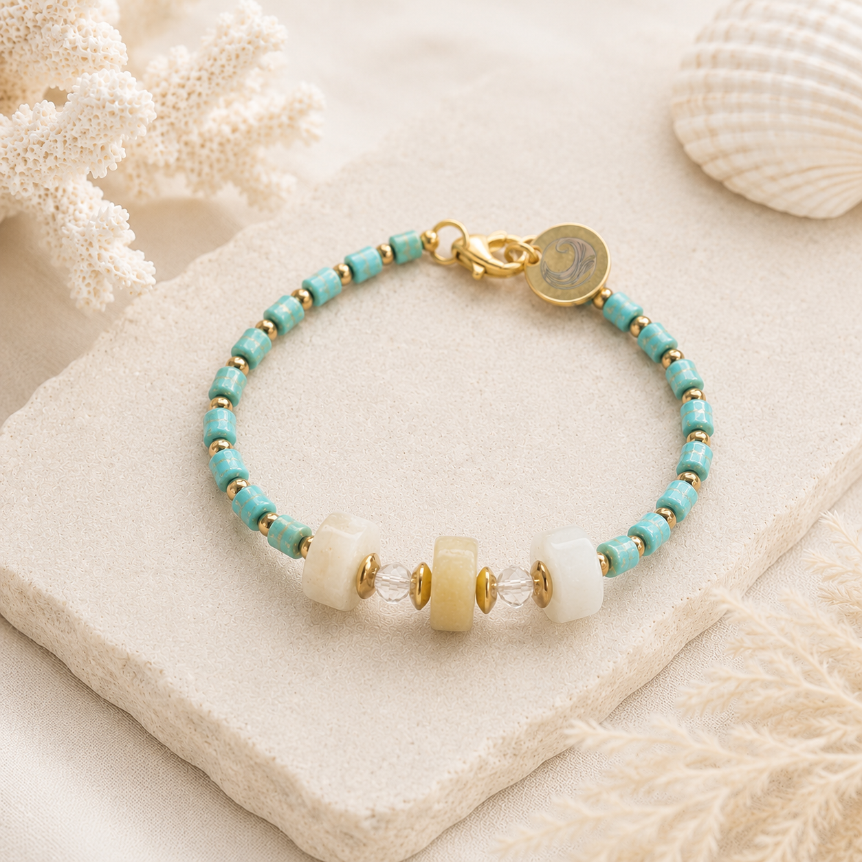 Seafoam Sands Coastal Bracelet