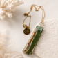 Emerald Coast Fused Glass Pendant Necklace