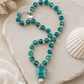 Ocean Tide Lampwork Glass Necklace