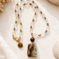 Golden Tide Mosaic Necklace