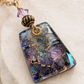 Moonlit Tide Dichroic Glass Necklace