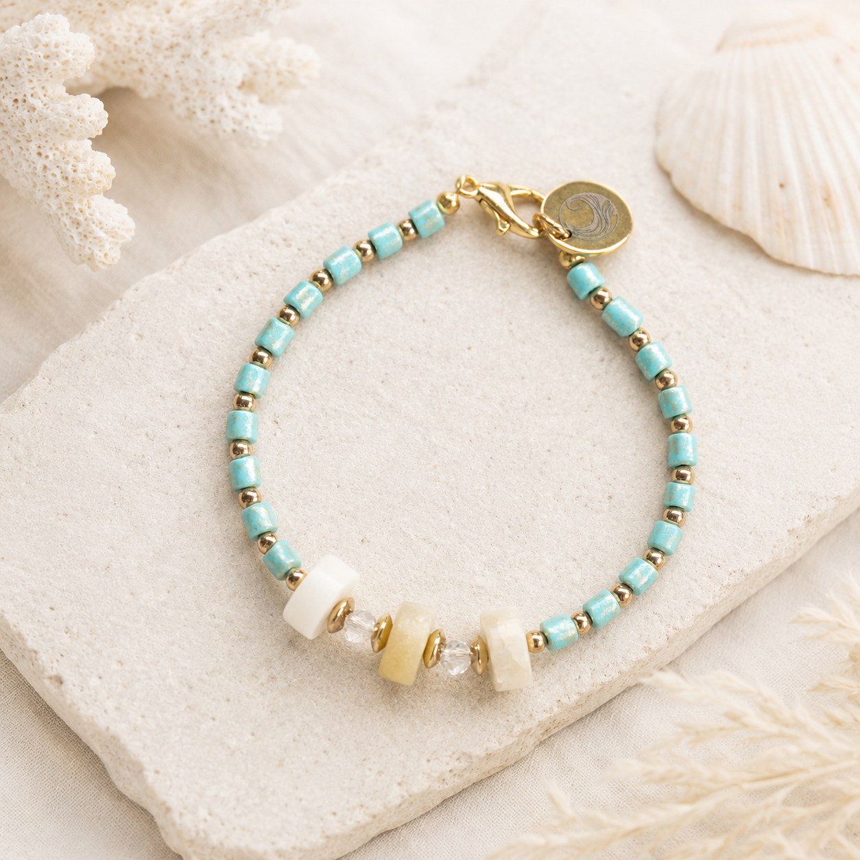 Seafoam Sands Coastal Bracelet