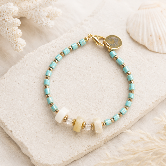 Seafoam Sands Coastal Bracelet