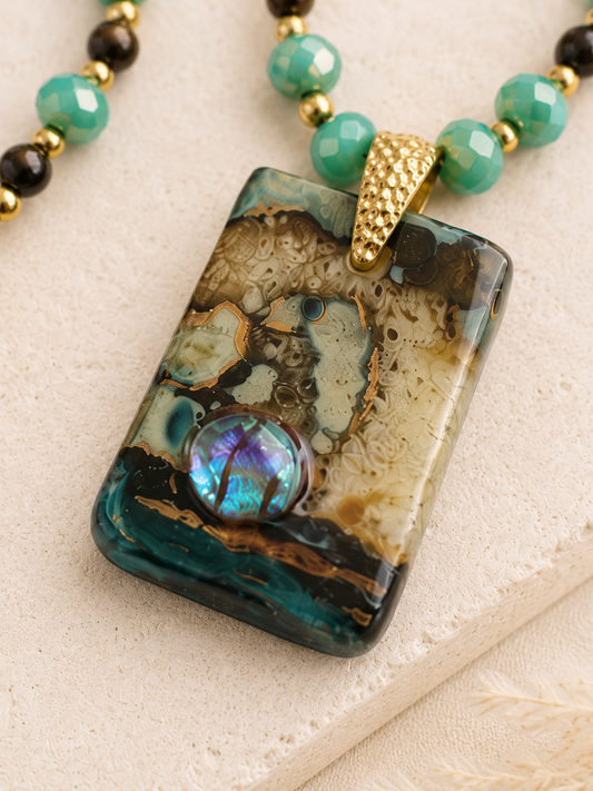 Ocean Relic Artisan Pendant Necklace
