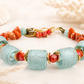 Seafoam & Coral Luxe Bracelet