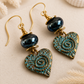 Sea Whisper Heart Earrings