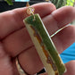 Emerald Coast Fused Glass Pendant Necklace