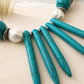 Baroque Pearls and Dyed Howlite